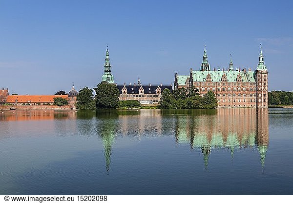 Geografie  DÃ¤nemark  Sjaelland  Hillerod  Schloss Frederiksborg Slot von Hillerod  Insel Seeland  Nordeuropa