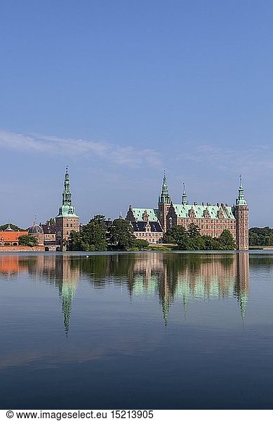 Geografie  DÃ¤nemark  Sjaelland  Hillerod  Schloss Frederiksborg Slot von Hillerod  Insel Seeland  Nordeuropa