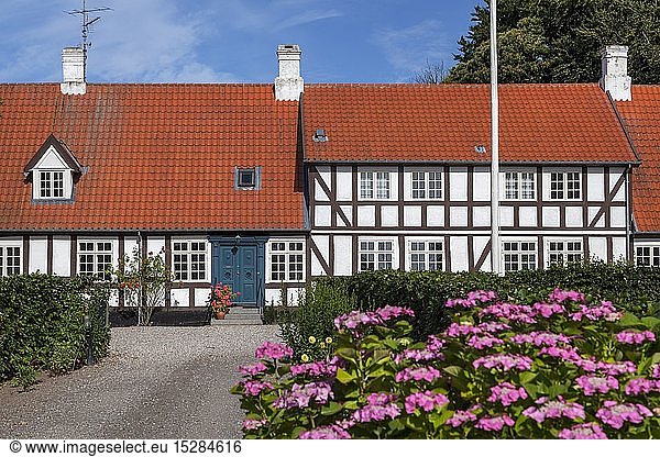 Geografie  DÃ¤nemark  Syddanmark  Insel Langeland  Haus in Lindelse auf Insel Langeland  Syddanmark  Nordeuropa