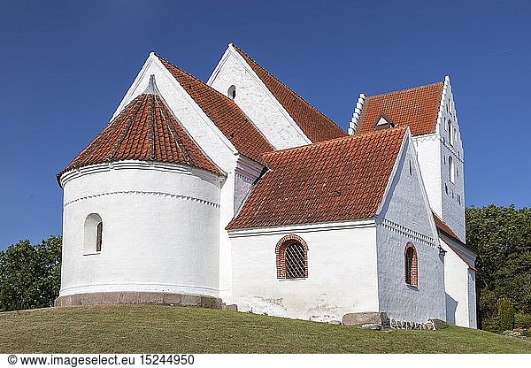 Geografie  DÃ¤nemark  Syddanmark  Insel Langeland  Kirche von Lindelse  Insel Langeland  Syddanmark  Nordeuropa