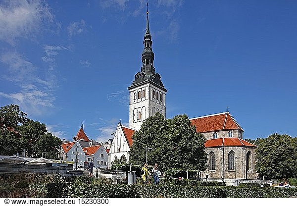 Geografie  Estland  Baltikum  Tallinn  Hauptstadt von Estland  Altstadt  Nikoleikirche  Museum fÃ¼r Kirchenkunst
