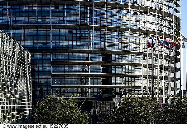 Geografie  Frankreich  ElsaÃŸ  StraÃŸburg  EU-Parlament  AuÃŸenansicht