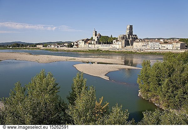 Geografie  Frankreich  Languedoc-Roussillon  Pont-Saint-Esprit  Pont-Saint-Esprit an der RhÃ´ne