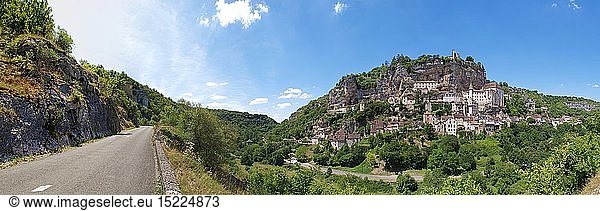 Geografie  Frankreich  Rocamadour  Midi-Pyrenees