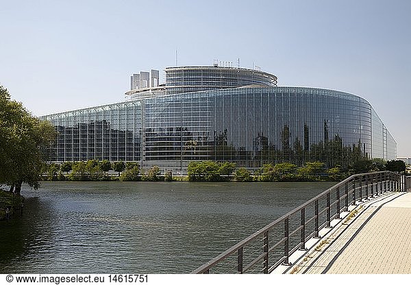 Geografie  Frankreich  StraÃŸburg  EuropÃ¤isches Parlament