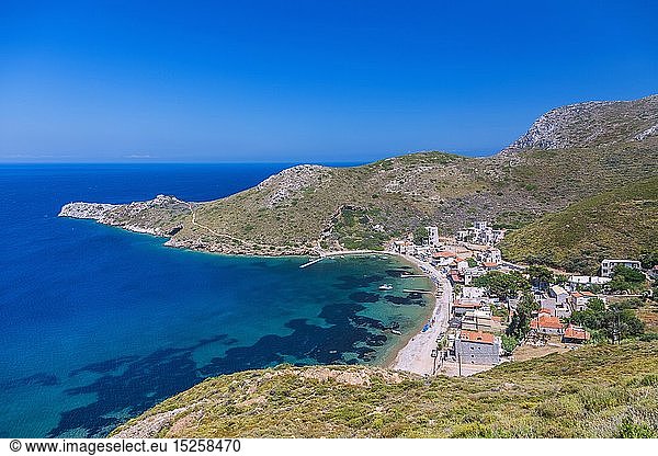 Geografie  Griechenland  Peloponnes  Lakonische Mani  Kap Tenaro mit Blick auf Porto Kagio