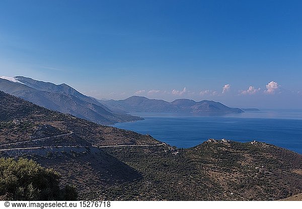 Geografie  Griechenland  Peloponnes  Lakonische Mani  Lakia  Nymfi  OstkÃ¼ste