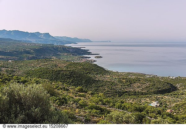 Geografie  Griechenland  Peloponnes  Messenische Mani  Kardamyli  KÃ¼stenlandschaft