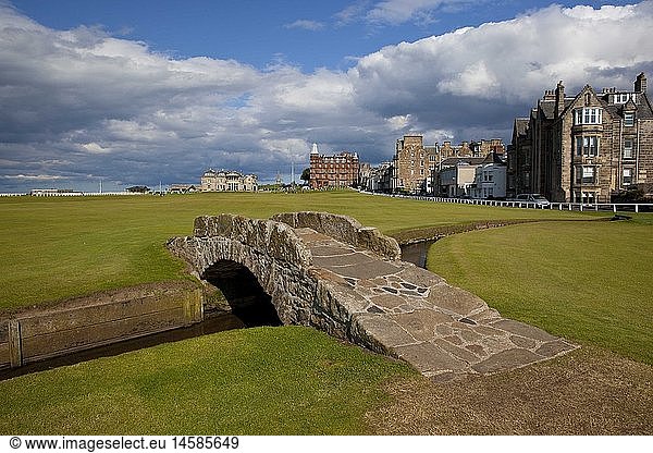 Geografie  GroÃŸbritannien  Schottland  Fife  St. Andrews  Old Course  Royal and Ancient Golf Club of St. Andrews