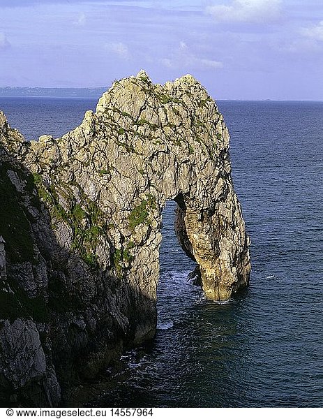 Geografie  Grossbritannien  England  Landschaften  Jurassic Coast  Durdle Door Coast  Felsentor