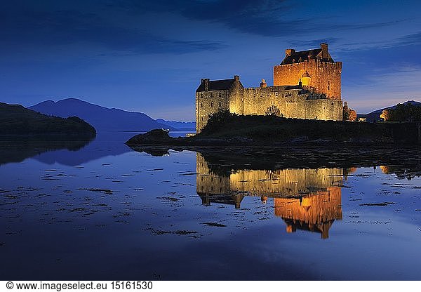 Geografie  Grossbritannien  Schottland  Eilean Donan Castle  Schottland