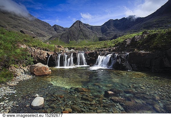 Geografie  Grossbritannien  Schottland  Fairy Pools  Isle of Skye  Schottland