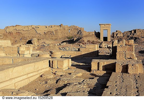 Geografie  Ã„gypten  Dendera  Hathortempel