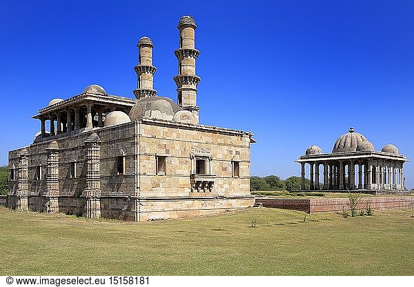Geografie  Indien  Champaner  Moschee  erbaut: 15. - 16. Jahrhundert