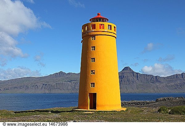 Geografie  Island  Austurland  ReydafjÃ¶rdur  Vattarnes Leuchtturm (1926)  Ost Island