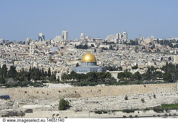 Geografie  Israel  Jerusalem  Felsendom