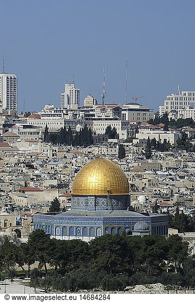 Geografie  Israel  Jerusalem  Felsendom