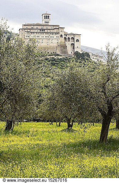Geografie  Italien  Assisi  Umbrien  Italien