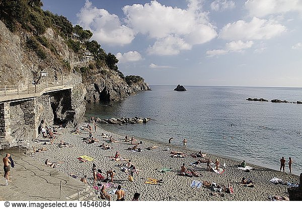 Geografie  Italien  Ligurien  Cinque Terre  Monterosso al Mare  Strand
