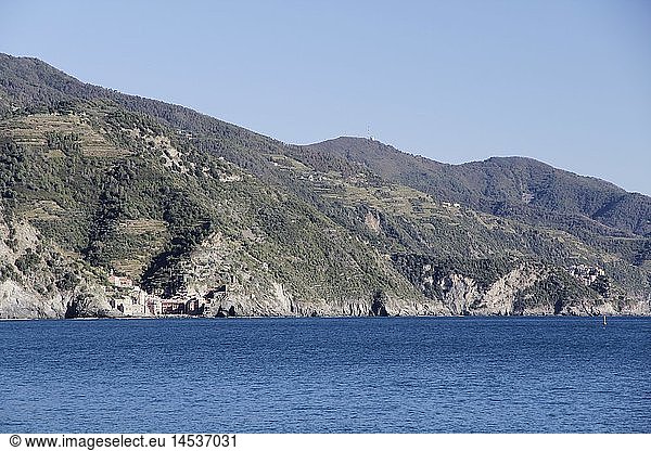 Geografie  Italien  Ligurien  Cinque Terre  Vernazza  Corniglia  Manarola