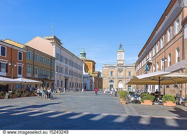 Geografie  Italien  Ravenna  Piazza del Popolo