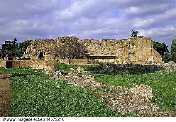 Geografie  Italien  Rom  Palatin  Ausgrabungen  Ruine