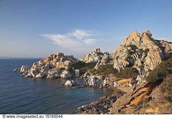 Geografie  Italien  Sardinien  Felsen am Capo Testa  Gallura  Nordsardinien  Sardinien
