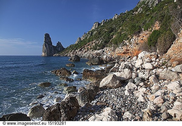 Geografie  Italien  Sardinien  OstkÃ¼ste  Ogliastra  Baunei  Pedra Longa  Golfo di Orosei