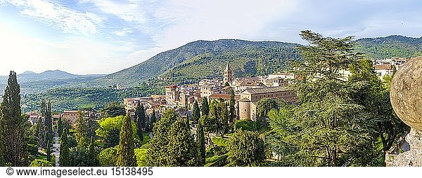 Geografie  Italien  Villa d Este  Tivoli  Latium  UNESCO Weltkulturerbe