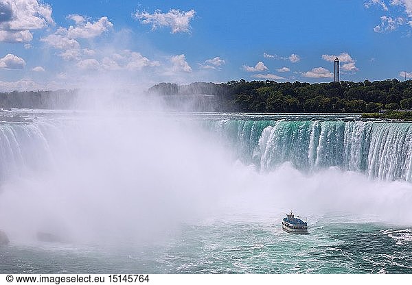 Geografie  Kanada  Niagara Falls  Horseshoe Falls  Maid of the Mist Cruises