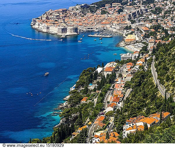 Geografie  Kroatien  Dubrovnik  UNESCO Weltkulturerbe Altstadt