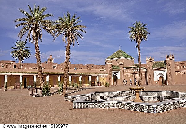 Geografie  Marokko  Bibliothek der Koranschule  Tamegroute  Region Souss-Massa-Draa  Afrika