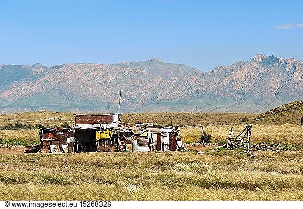 Geografie  Namibia  Landschaften  Brandberg  Behausung