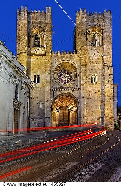 Geografie  Portugal  Lissabon  Catedral Se Patriarcal  Alfama
