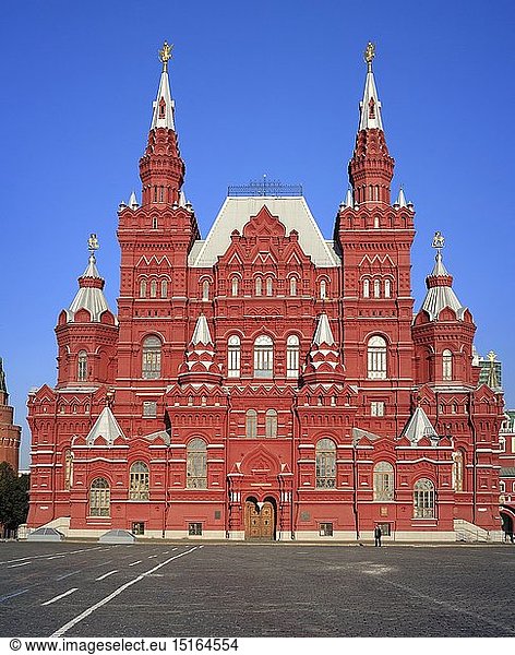Geografie  RuÃŸland  Moskau  Staatliches Historisches Museum