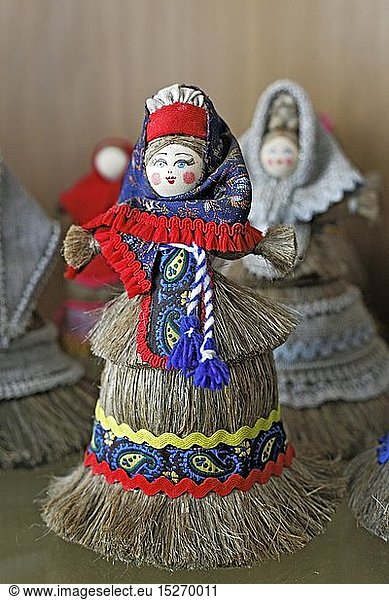 Geografie  Russland  Brauchtum  traditionelle handgemachte Puppe
