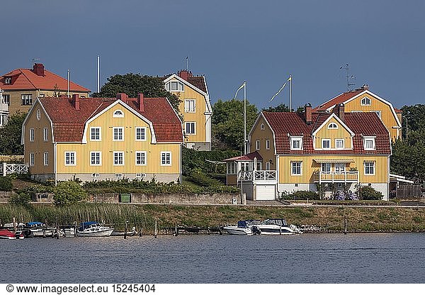 Geografie  Schweden  Blekinge lÃ¤n  Karlskrona  HÃ¤user in SchÃ¤ren von Karlskrona  Blekinge lÃ¤n  SÃ¼dschweden