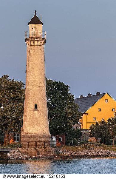 Geografie  Schweden  Blekinge lÃ¤n  Karlskrona  Leuchtturm Stumholmen in Karlskrona  Blekinge lÃ¤n  SÃ¼dschweden