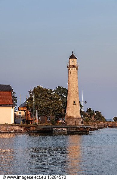 Geografie  Schweden  Blekinge lÃ¤n  Karlskrona  Leuchtturm Stumholmen in Karlskrona  Blekinge lÃ¤n  SÃ¼dschweden