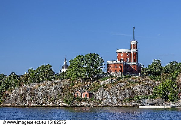 Geografie  Schweden  Stockholm  Kastellet auf Kastellholmen  Stockholm  Stockholms lÃ¤n  SÃ¼dschweden  Nordeuropa
