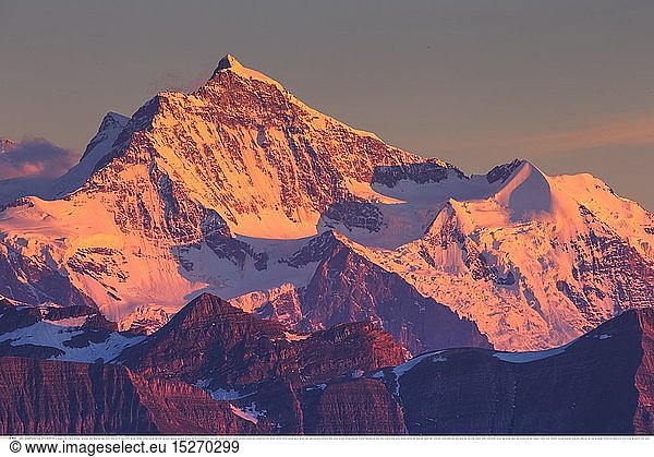 Geografie  Schweiz  Eiger  3970 m  MÃ¶nch  4107 m  Jungfrau  4158 m  Berner Oberland