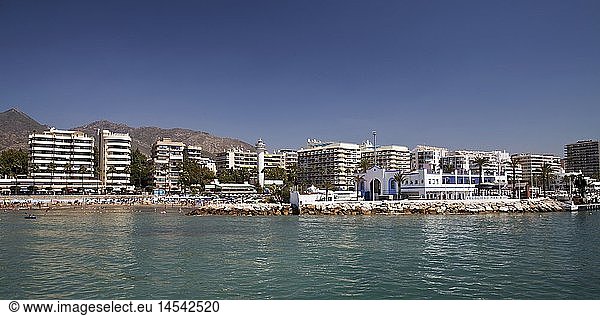 Geografie  Spanien  Andalusien  Costa del Sol  Marbella  Strand