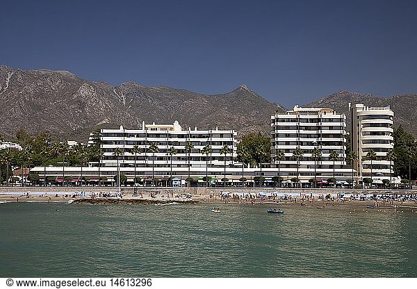 Geografie  Spanien  Andalusien  Costa del Sol  Marbella  Strand