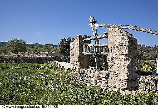 Geografie  Spanien  Mallorca  Brunnen bei Andratx