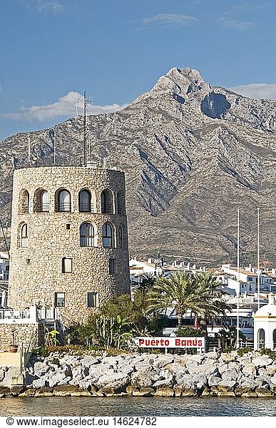 Geografie  Spanien  Provinz Malaga  Andalusien  Marbella  Puerto Banus  Hafen