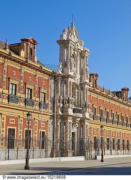 Geografie  Spanien  Sevilla  Andalusien  Alcazar  KÃ¶nigspalast  Reales Alcazares de Sevilla
