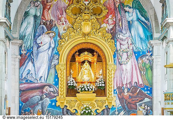 Geografie  Spanien  Teneriffa  Marienstatue  Virgen de Canelaria  Schutzpatronin des Kanarischen Archipels  Basilica de Nuestra Senora de la Candelaria