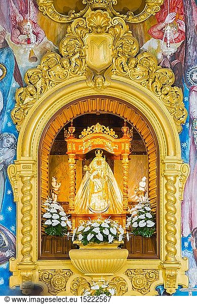 Geografie  Spanien  Teneriffa  Marienstatue  Virgen de Canelaria  Schutzpatronin des Kanarischen Archipels  Basilica de Nuestra Senora de la Candelaria