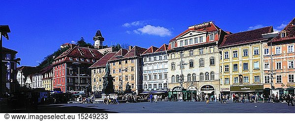 Geografie  Ã–sterreich  Graz  Hauptplatz  Steiermark