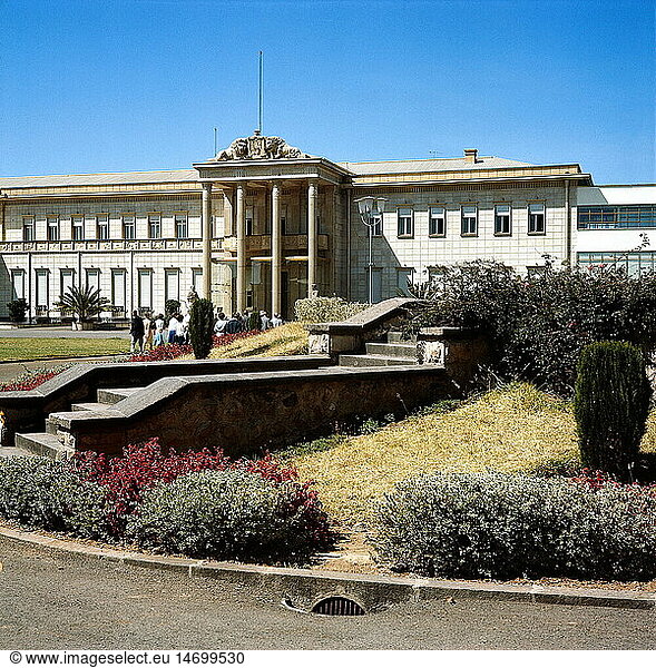 Geografie  Ã„thiopien  Addis Abeba  Palast des ehemaligen Kaisers  Garten Geografie, Ã„thiopien, Addis Abeba, Palast des ehemaligen Kaisers, Garten,
